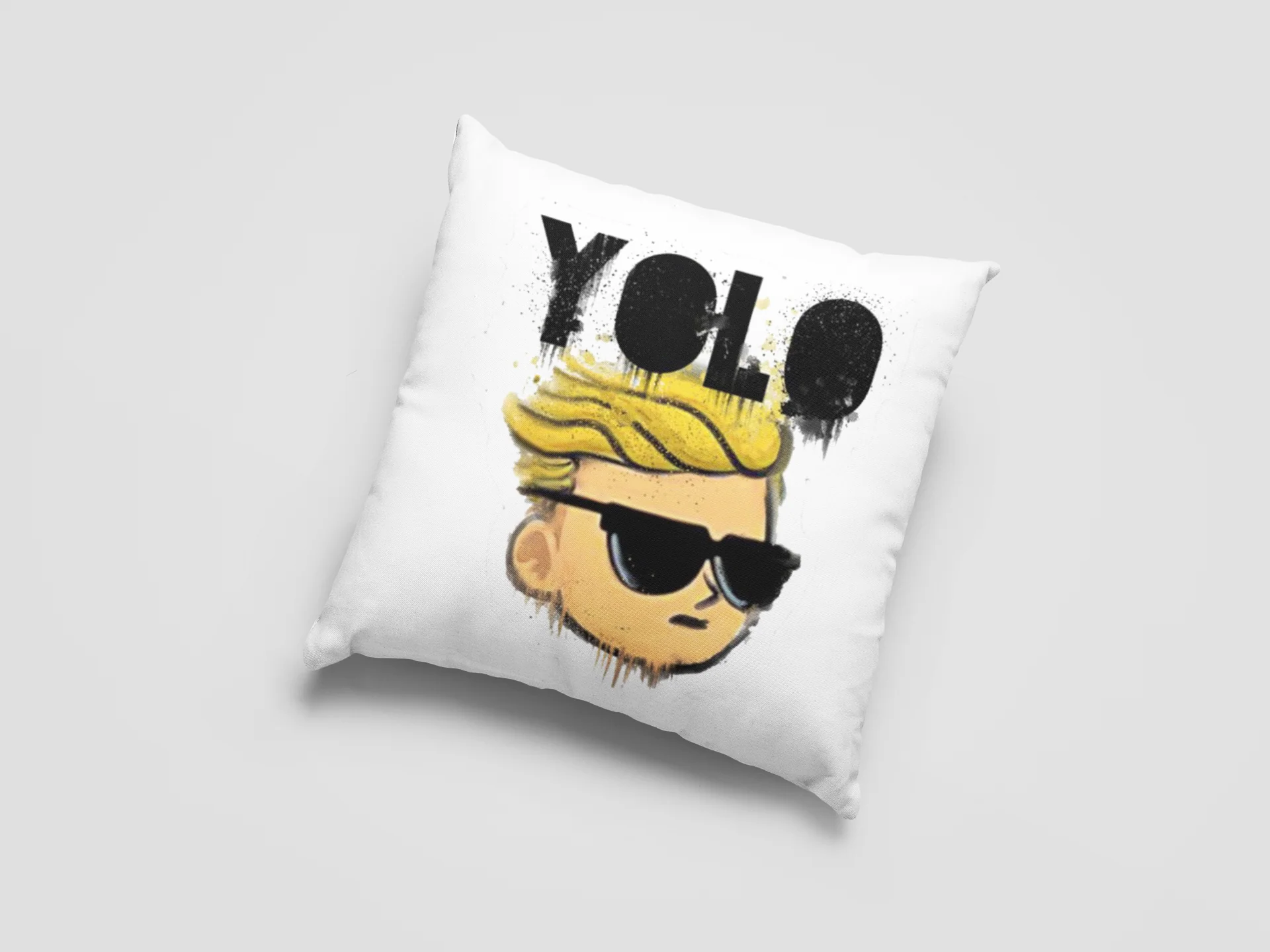 Yolo Printed Cushion