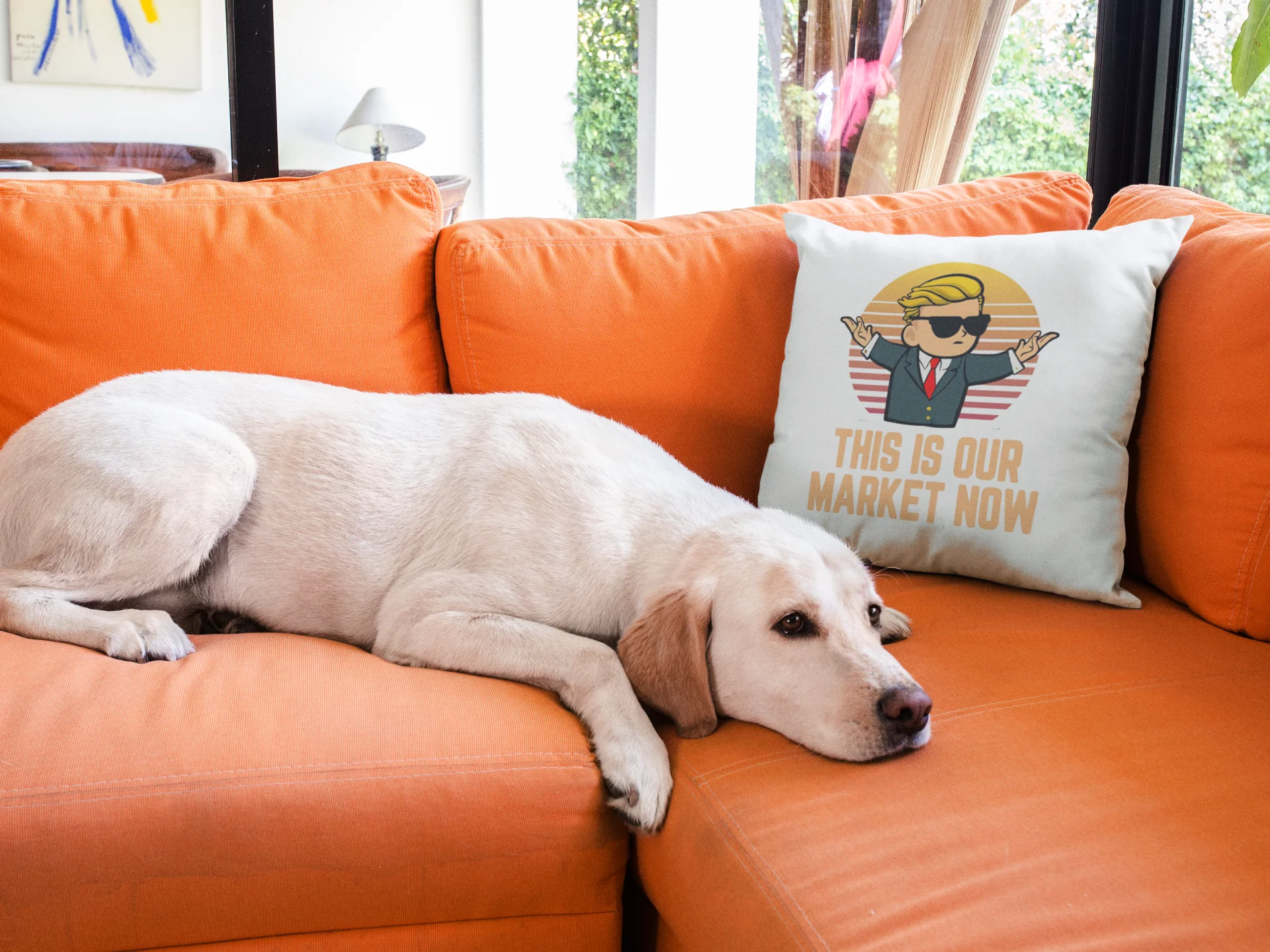 This is Yout Market Now Printed Cushion - Image 3
