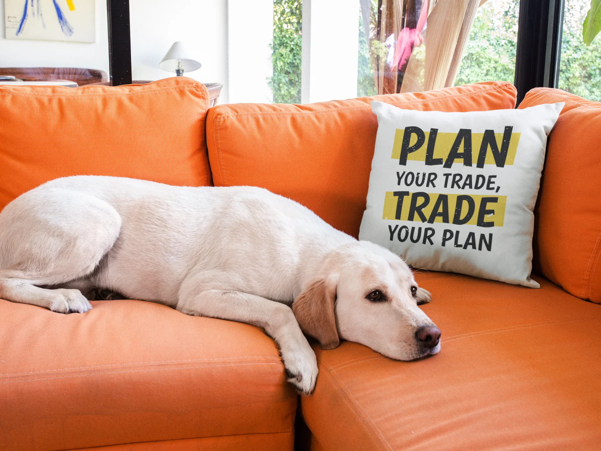 Plan Your Trade Printed Cushion - Image 3