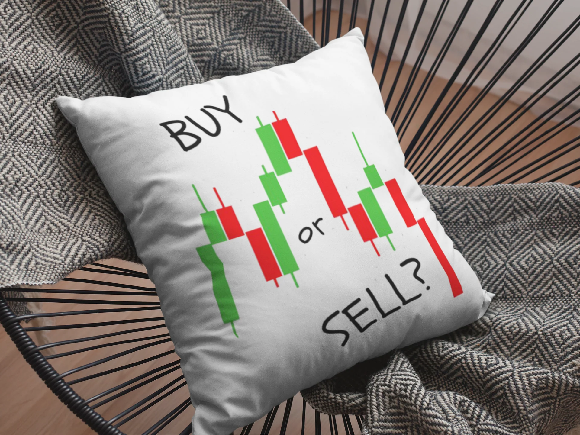 Buy Or Sell Printed Cushion - Image 2