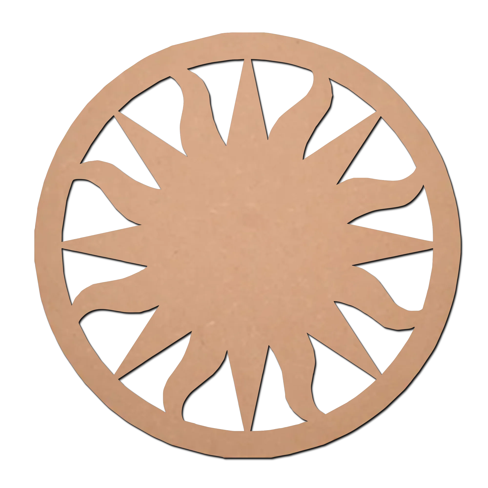 Sun MDF Cutouts for Art and Craft Work / Craft Shapes