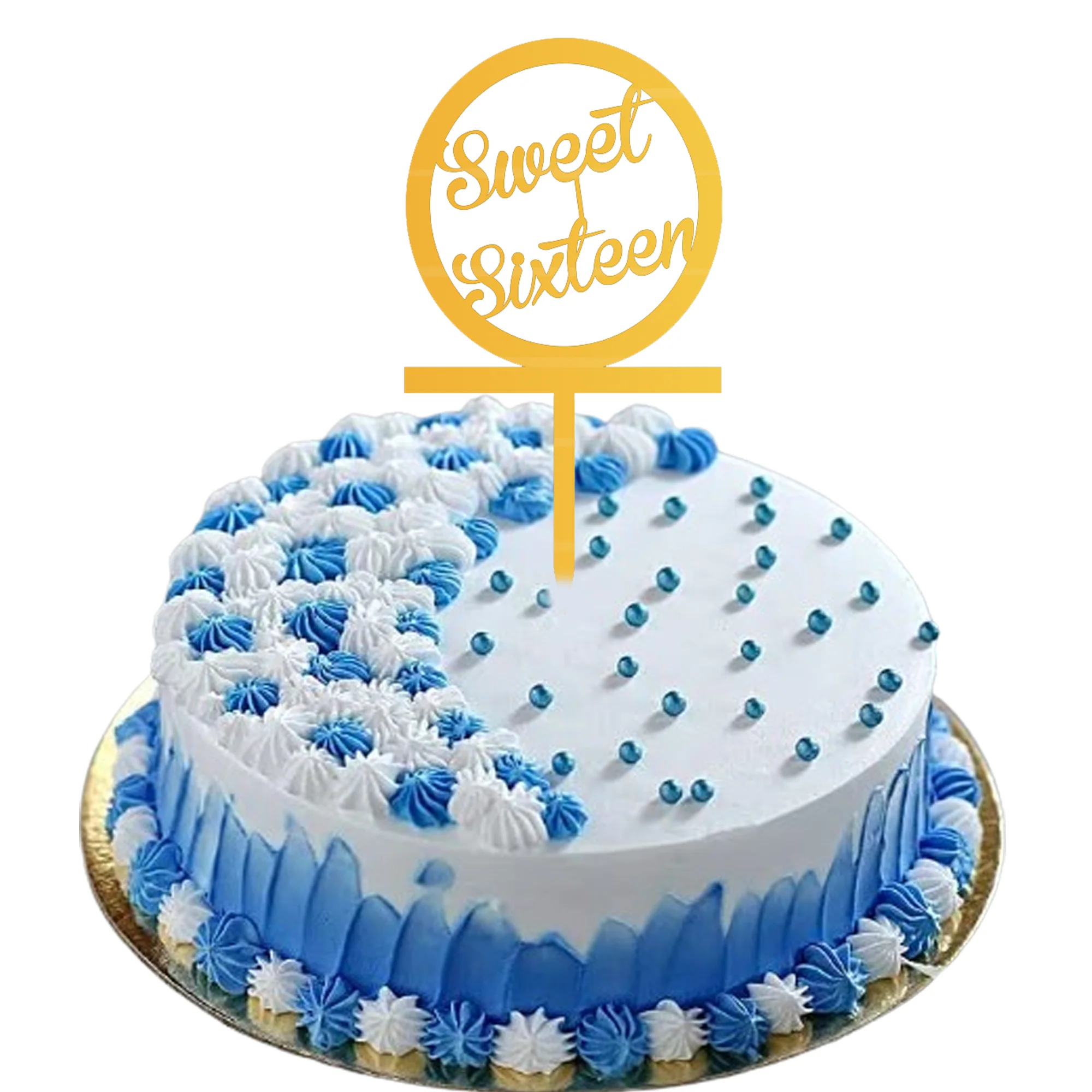 Sweet sixteen Cake Topper