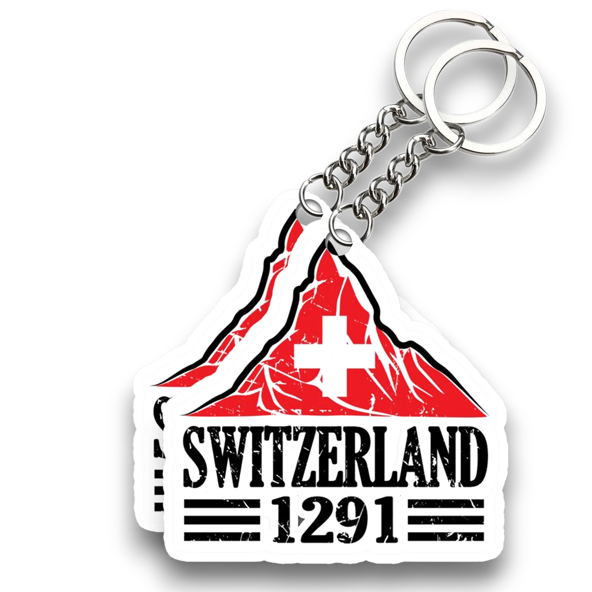 Switzerland 1291   Key chain ( Set of 2 ) - Image 2