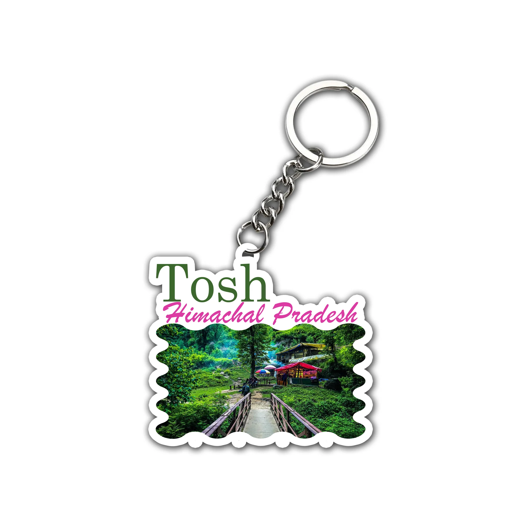 Tosh Himanchal Pradesh Key chain ( Set of 2 )