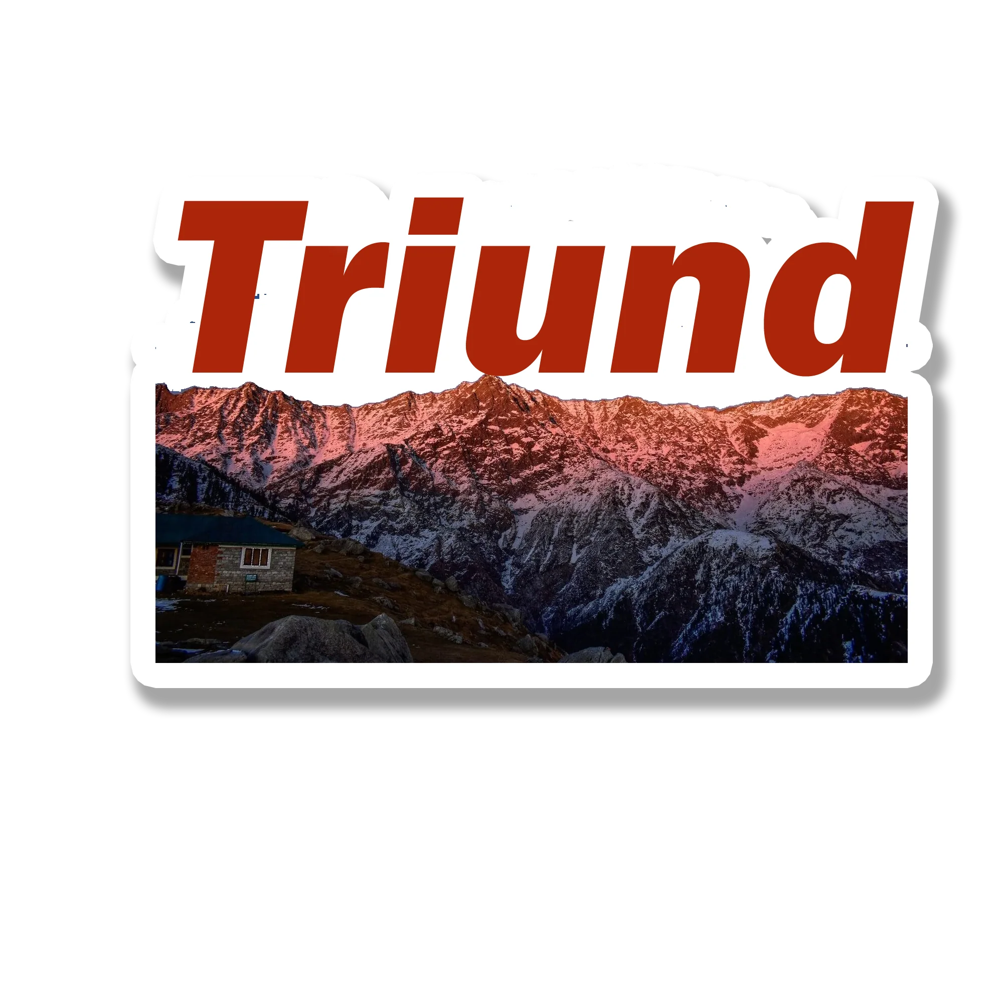 Triund Beauty Souvenir Fridge Magnet