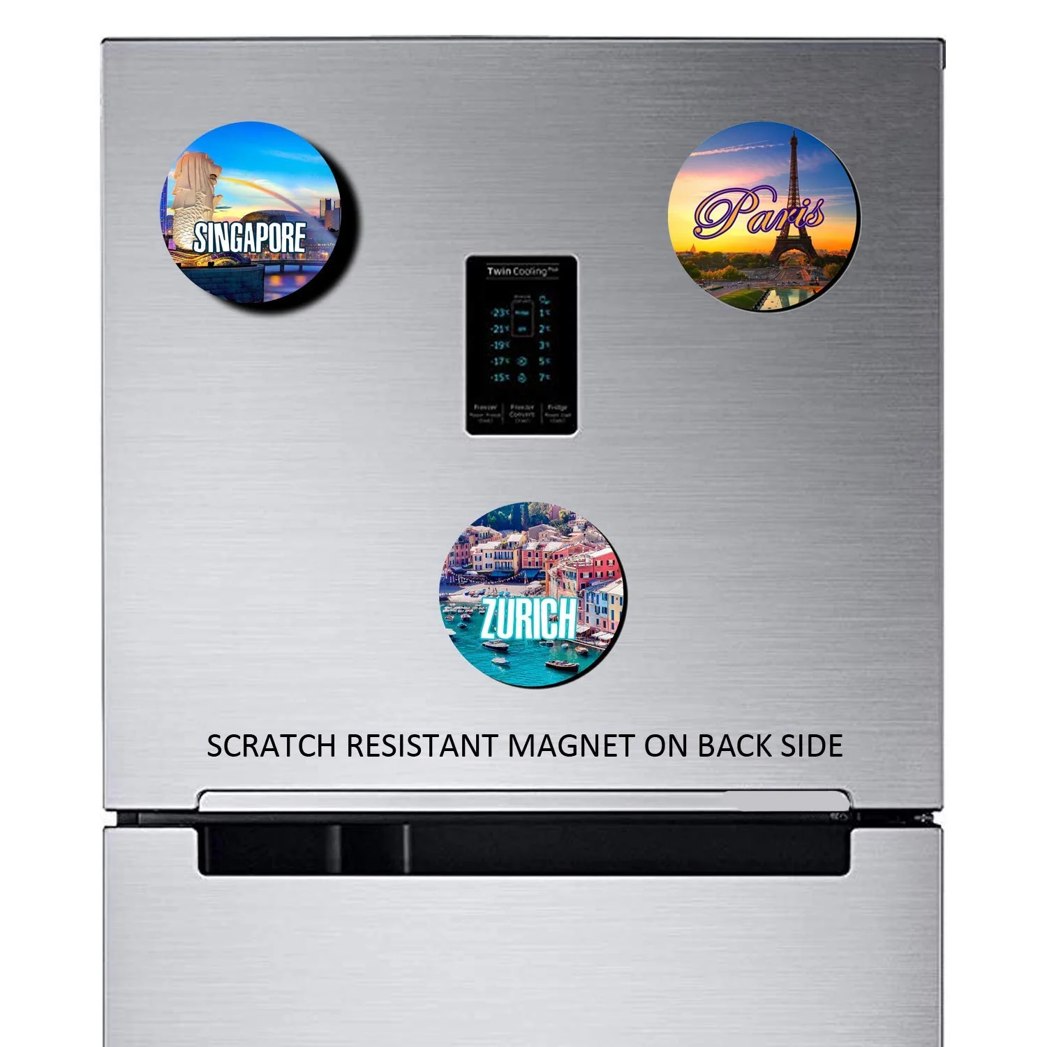 Turnhover Zurich Fridge Magnet (Multicolour) - Image 3