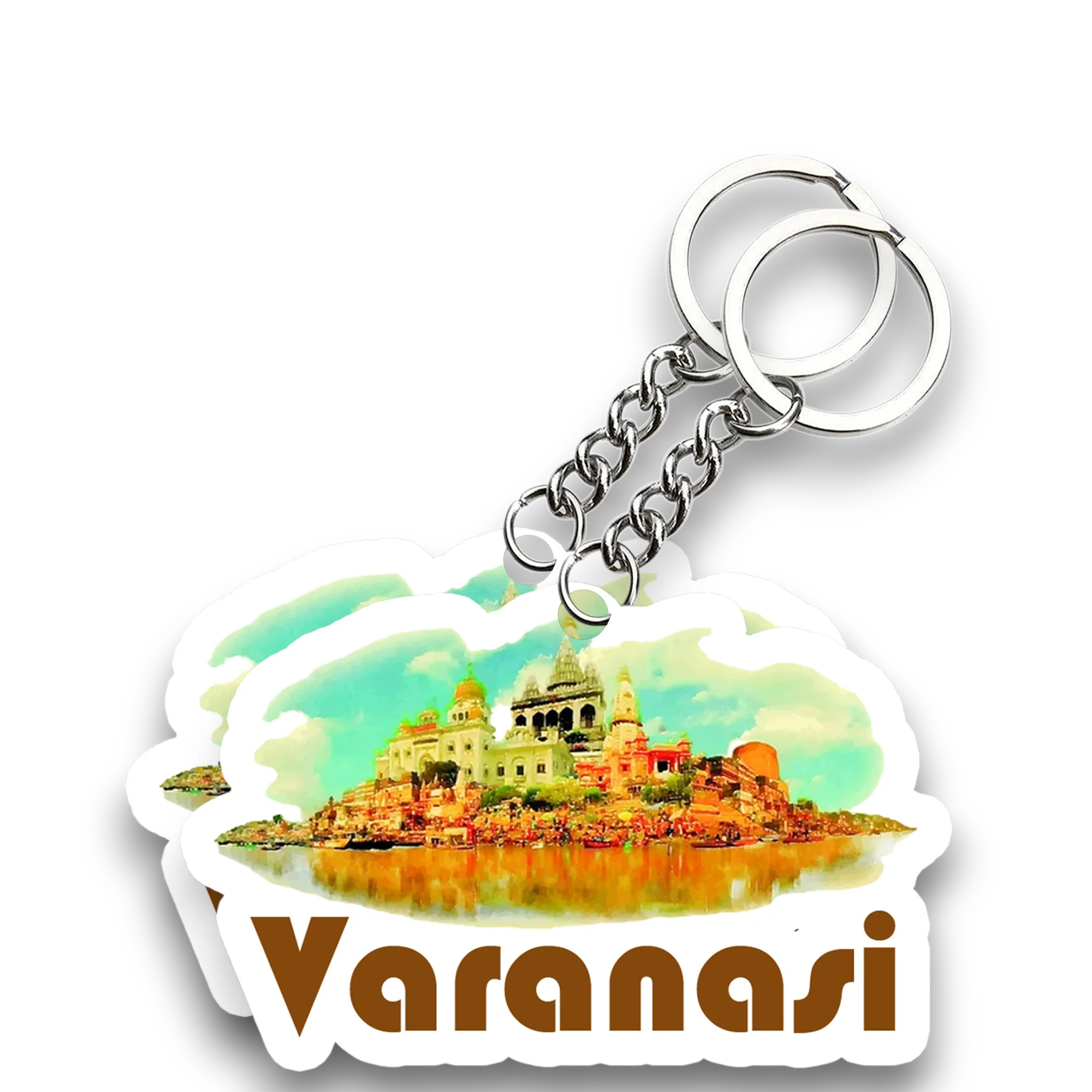 Varanasi Key chain ( Set of 2 ) - Image 2