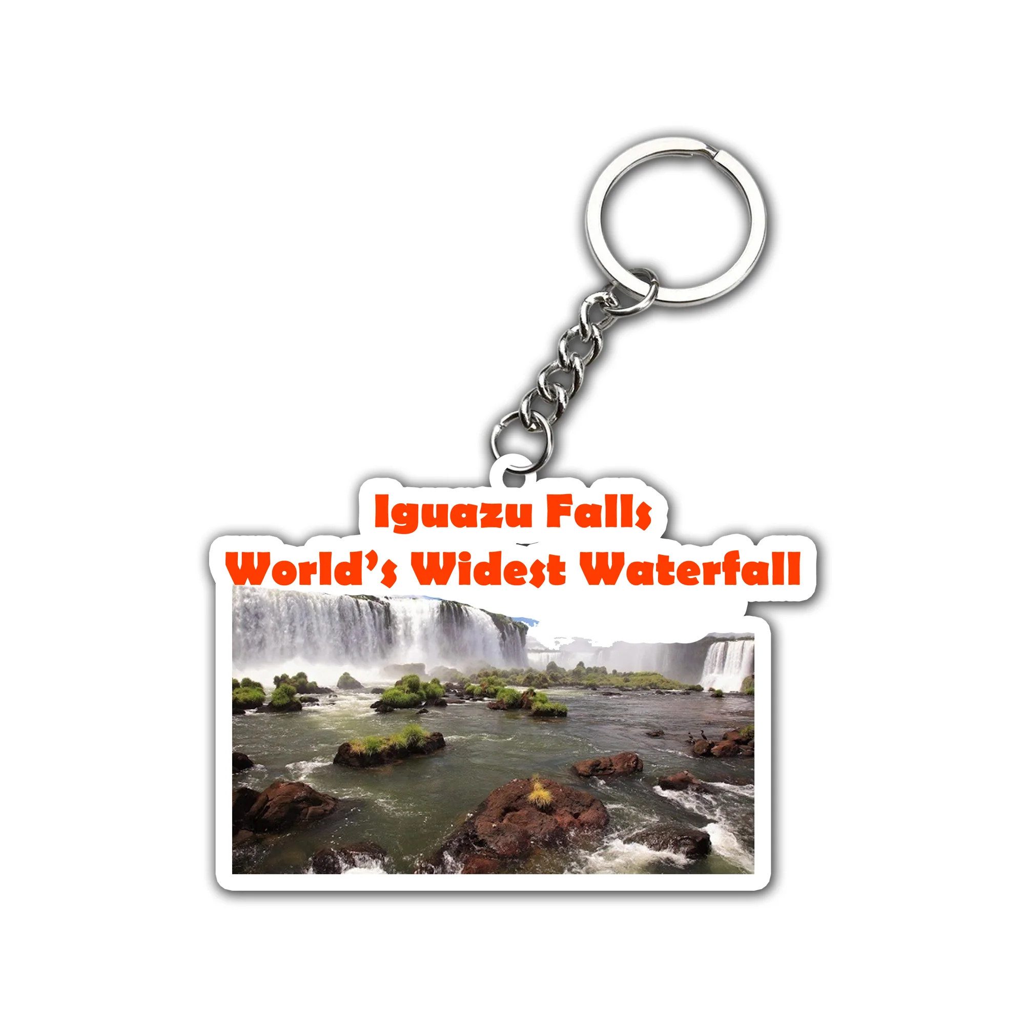 World Widest Waterfall Key Chain (Set of 2)